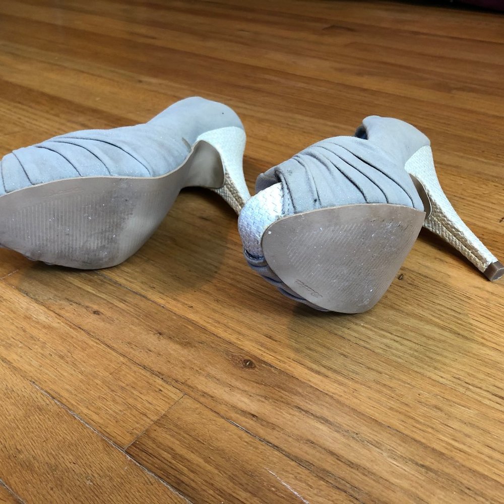 Bata Peep-Toe Stiletto Size 35 - Picture 5 of 10